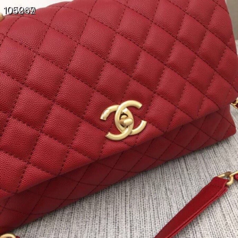 Ch**el top handle bags
